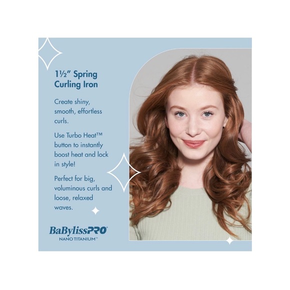 BaBylissPRO Nano Titanium Curling Iron - Picture 5 of 6